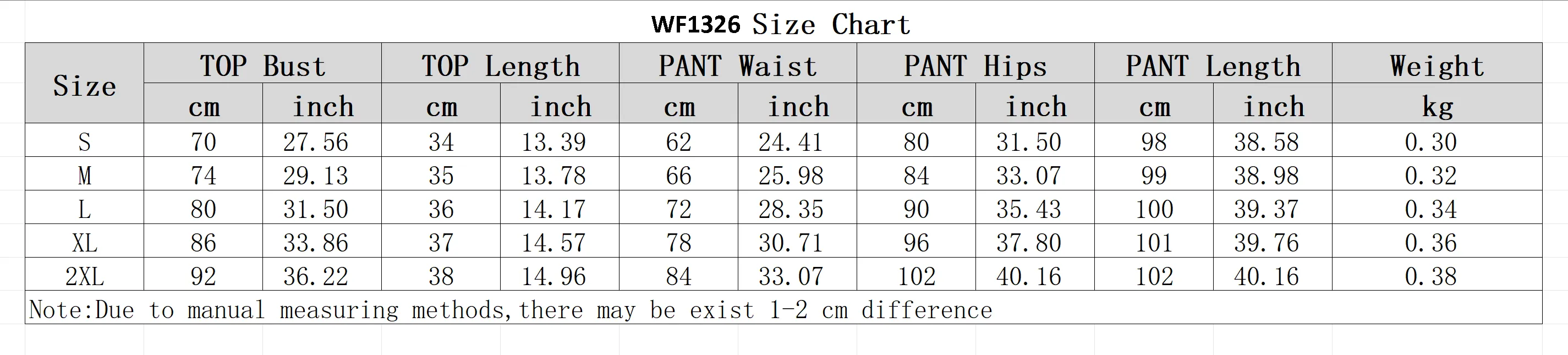 WF1326
